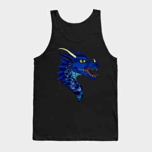 Blue dragon Tank Top